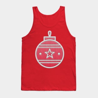 Cute Christmas bulb Tank Top